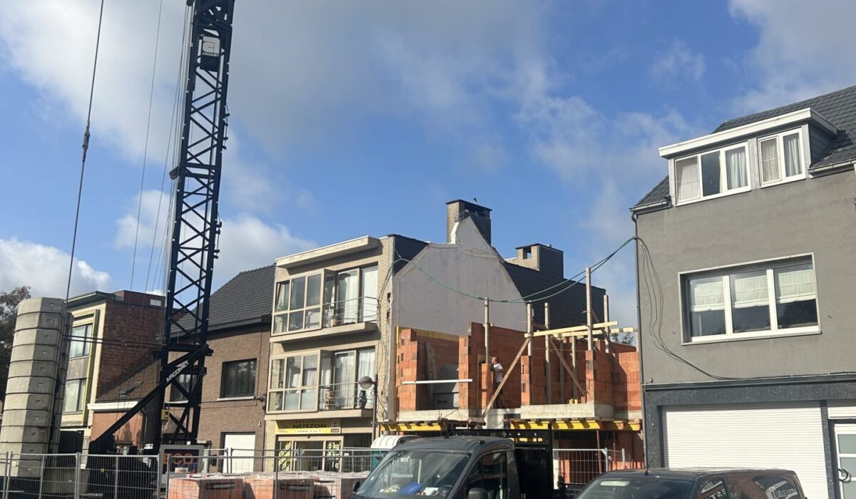 Sloop en nieuwbouw Laaglandlaan Merksem Antwerpen — BOCO bouwcoördinatie